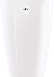 Elho Pot de Fleurs Intérieur Brussels Diamond Blanc Ø32xH55cm