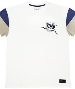 Kimoa A-Traction Camiseta Blanc Tricot Mixte
