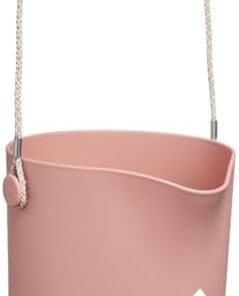 Elho B.for Swing 18 Pot de Fleurs Intérieur - 100% Plastique Recyclé - Ø18xH16.5cm Rose Poudré