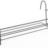 Elho Green Basics Racks Métal 50 Ø 49x19.5 cm pour Balcon & Jardin Noir/Anthracite