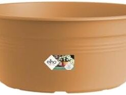 Elho Green Basics Pot de Fleurs Extérieur Coupe 33 Ø 33 cm Marron Terre Cuite