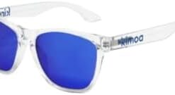 KIMOA La Xtal Bleu Lunettes de Soleil Mixte Gris Taille Unique