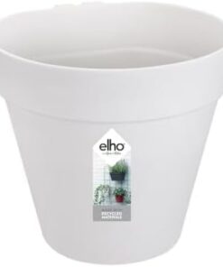 Elho Loft Pot Mural Urban Green 15 - Pour Jardin Vertical Extérieur - Ø15xH1|5cm Blanc