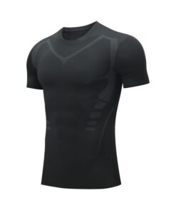 Smatstyle Compression T-Shirt de Sport Manches Courtes Séchage Rapide Respirant Hommes Fitness Running