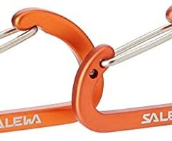 Salewa Mousqueton Flat Wiregate Léger pour Alpinistes et Escalade