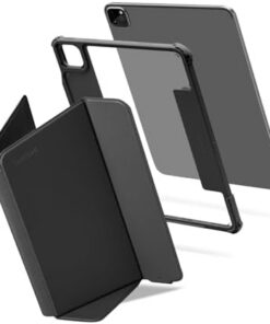 tomtoc Coque iPad Pro 12,9" (M2/M1) Ultra Détachable avec Airbag Protectors & Support Magnétique 3-en-1