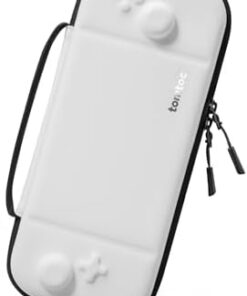 tomtoc Étui Rigide pour Hori Nintendo Switch Split Pad Compact, Protection Antichoc avec 10 Cartouches de Jeu, Sac Voyag