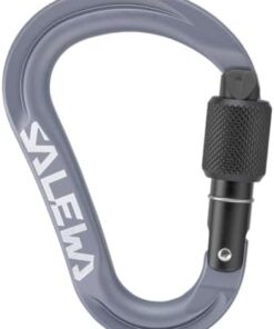 Salewa Ortles HMS S Mousqueton à Vis Fermante - HMS pour Alpinistes en Escalade