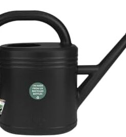 Elho Green Basics Arrosoir 52 - Pour Jardin Extérieur & Récolte - Ø 56.8 x H 36.8 cm Noir