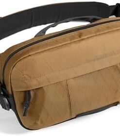 tomtoc X-pac Sling Bag 5.5L - Sac à Bandoulière Étanche Compatible Steam Deck/ROG Ally/Switch, Idéal Voyage Urbain