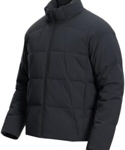 Pioneer Camp Veste d'hiver chaude imperméable coupe-vent pour homme