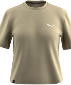 Salewa Eagle Glacier Loose T-Shirt Femme - T-Shirt Large pour Alpinisme Montagne