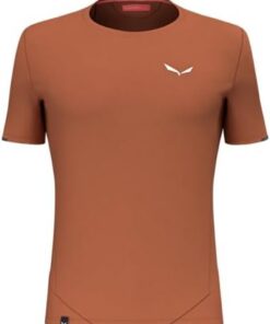 Salewa T-Shirt Pedroc Dry Homme M Hyb - Technologie Dry Rapide et Hybride pour Randonnée