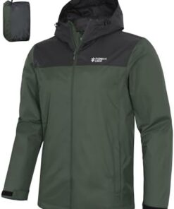 Pioneer Camp Veste Coupe-Vent Homme Doublure Intérieure Chaude Outdoor Camping