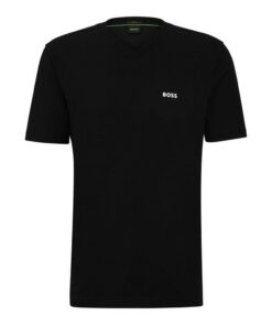 BOSS V T-Shirt Homme Élégant et Confortable pour le Week-End et le Travail MRP 100$ Blanc Taille M