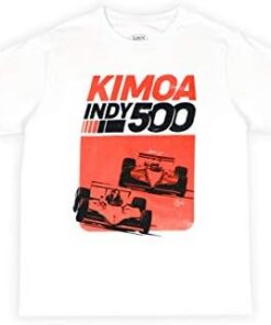 Kimoa Indy 500 Chemise Mixte Unisexe Fans Course Auto Officielle