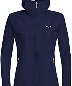Salewa Puez PTX Veste Femme Aqua 3 Red Onion XL