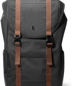 tomtoc VintPack Sac à dos Laptop 15.6" 22L Imperméable Vintage Voyages Outdoor