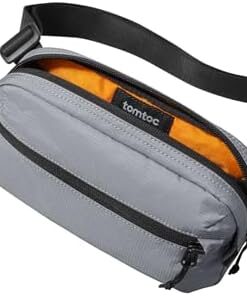 tomtoc Aviator-T33 Sac Banane 1,5L Léger Résistant à l'Eau RFID pour Voyage et Randonnée