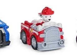 Pat Patrouille 3 Véhicules Friction Rétro Chase Marshall Stella - Jouets Collection Enfants 3 Ans+