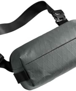 tomtoc X-Pac Sling Bag (3L) Léger Imperméable pour Nintendo Switch 2 et iPad mini, Sac Bandoulière EDC Gris