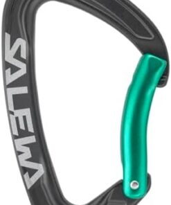 Salewa Ortles Mousqueton Courbé - Pour Grimpeurs - Escalade Assurage Léger 24kN