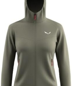 Salewa Puez Altavia Veste à Capuche Femme Polartec HD Randonnée Montagne