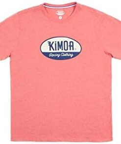 KIMOA T-shirt Club Rouge Tricot Unisexe