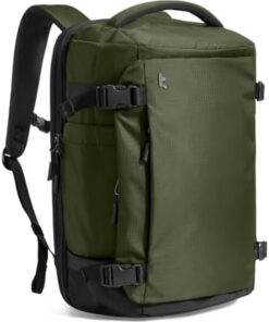 tomtoc Sac à Dos Voyage 28L Cabine Avion TSA 45x36x20, Imperméable Léger 16" Laptop Homme Femme