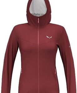 Salewa Puez PTX Femme Jacket Aqua 3 - Veste Imperméable Transpirante Randonnée Alpinisme