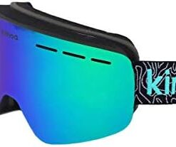 Kimoa Lunettes de Ski Lab Gris Unisexe Adultes