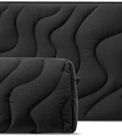 tomtoc Housse Puffy 13 Pouces pour MacBook Air M4/M3/M2/M1 (2025-2018) + Pochette Accessoires