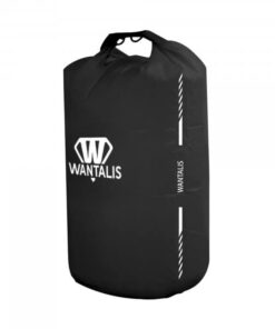 Sac étanche Wantalis 15L | Totalement Imperméable | Thermo-soudé | Ultra Souple | avec Sangles de Transport | 3 Couleurs