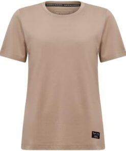 Salewa Eagle Logo Patch T-Shirt Femme Manches Courtes Logo Brodé Hiking