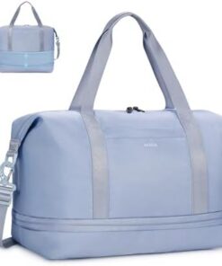 ECOHUB Sac Cabine Extensible Femme 40x30x20 20L-28L Recyclé avec Pochette Humide