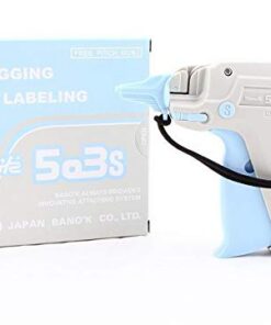 HKR-Welt Etikettierpistole Banok 503S Standard + 5 Ersatznadeln + 5.000 Heftfäden 25mm + Étiquetteur professionnel pour