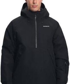 Pioneer Camp Veste de Ski et Snowboard Homme 10 000 mm Imperméable Respirante 7000 g