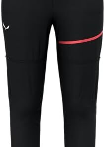 Salewa Vento Hemp DST 2in1 Pantalon Femme Convertible Randonnée Éco-Friendly