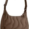 tomtoc T34 Sac Bandoulière Femme Matelassé Nylon Recyclé Puffer Voyage 3,5L-9L