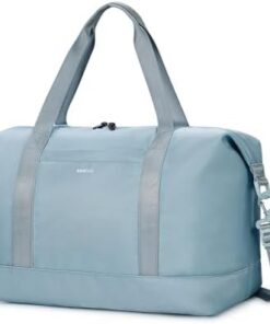 ECOHUB Sac Cabine Ryanair 40x30x20 20L, Pliable Léger Imperméable avec Pochette Humide, Bagage Weekend Avion pour Homme