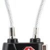 C CELIMS Cadenas TSA Valise Avion Noir | Protection Idéale Bagages Voyageurs | Voyage