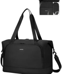 ECOHUB Sac Voyage Femme Cabine 45x36x20 Easyjet 30L Léger Imperméable Poche Humide