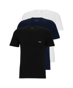 BOSS Classique 3-Packs Chemise Homme en Coton Logo | Tailles Variées | Chic et Comfort
