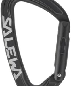 Salewa Mousqueton Ortles Doigt Droit pour Grimpeurs Alpinisme Léger Certifié UIAA