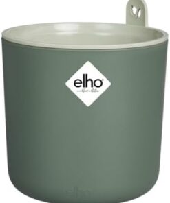 Elho Happy Herbs 15 Potager d'Intérieur Réserve d'Eau - 100% Plastique Recyclé - Ø 2|5 x H 2|1 cm Vert