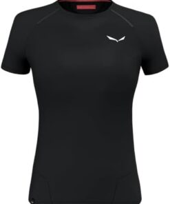 Salewa Pedroc T-Shirt Femme PTC Delta - Thermorégulant pour Randonnée Montagne