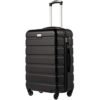 Valise COOLIFE Grande Taille Rigide pour Voyage Global Recycled Standard Valise COOLIFE Grande Taille avec Chariot Rigid