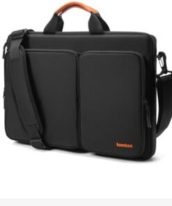 tomtoc Sacoche Ordinateur Portable 17 Pouces Protection 360° Imperméable Bandoulière