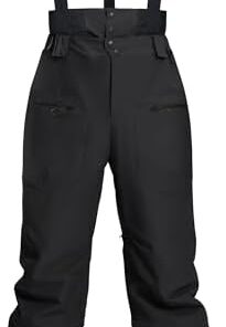 Pioneer Camp Pantalon de Ski Baggy Imperméable 15 000 mm Respirant 7000 g/m² – Pour Homme Neige Profonde