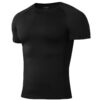 Niksa 1 t-shirt de compression homme respirant manches courtes séchage rapide course à pied gym